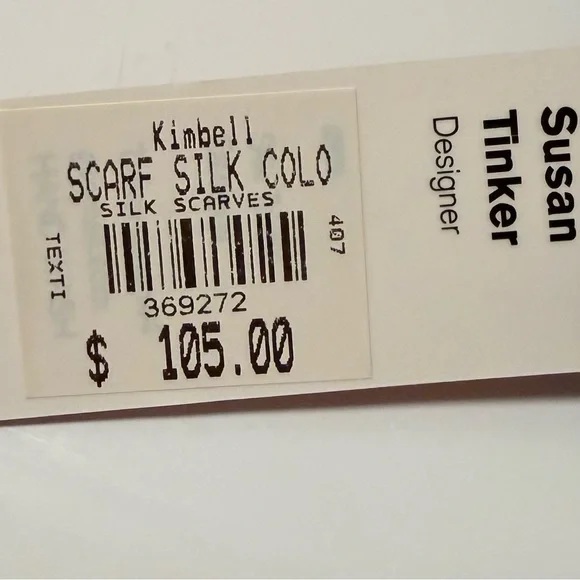 Vibrant Multicolor Scarf - Picture 4 of 4